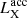 $ L_{\mathrm{X}}^{\mathrm{acc}} $