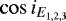$\cos i_{E_{1,2,3}}$