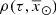 $ \rho(\tau,\overline{x}_{\odot}) $