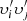 $ \upsilon _{i}^{\prime }\upsilon _{j}^{\prime } $
