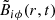 $ \tilde{B}_{i\phi}(r,t) $