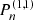 $ P_n^{(1,1)} $