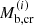 $ M^{(i)}_{\mathrm{b,cr}} $