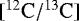 $[^{12}\textrm{C}/{}^{13}\textrm{C}]$