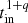 $ t_{\mathrm{in}}^{1+q} $