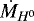 $\dot{M}_{H^{0}}$