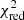 $ \chi _{{\rm{red}}}^2 $