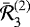 $\bar{\mathcal{R}}_{3}^{(2)}$