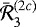 $\bar{\mathcal{R}}_{3}^{(2c)}$