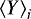$\left\langle Y\right\rangle_i$