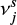 $ \nu^s_j $