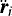 $\ddot{\vec r}_i$