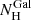 $ N_{\rm{H}}^{{\rm{Gal}}} $