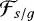 $\mathcal{F}_{s/g}$