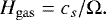 \begin{equation*} H_{\rm{gas}} = c_{s} / \UpOmega. \end{equation*}