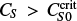 $ C_{S} > C_{S0}^{\rm crit} $