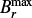 $ B_{r}^{\rm max} $