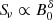$ S\!_{\nu}\propto B_{0}^{\delta} $