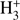 $ {\rm{H}}_3^ + $