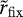 $\tilde r_{\rm{fix}} $