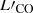 $ L\prime_{\mathrm{CO}} $