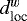 $d_{\textrm{loc}}^w$