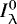 $I_{\uplambda}^{0}$
