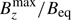 $ B_z^{\max }/B_{\rm eq} $