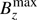$ B^\mathrm{max}_z $