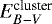 $E_{B-V}^{\text{cluster}}$