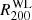 $ R_{200}^{\mathrm{WL}} $