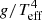 $ g/T_{{\rm{eff}}}^4 $