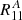 $ R_{11}^{A} $