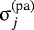 ${\upsigma}_j^{\textrm{(pa)}}$