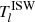 $ T_l^{{\rm{ISW}}} $