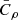 $ \bar{C}_{\rho} $