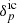 $ {\delta}_{p}^{\mathrm{ic}} $