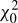 $ \chi_{0}^{2} $