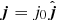 $ {\boldsymbol{j}}=j_0\hat{\boldsymbol{j}} $