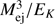 $ M_{{\rm{ej}}}^3/{E_K} $