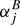 $ \alpha _j^B $