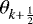 $\theta_{k&#x002B;\frac{1}{2}}$