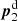 $ \boldsymbol{p}^{\mathrm{d}}_{2} $