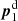 $ \boldsymbol{p}^{\mathrm{d}}_{1} $