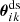 $ {{\boldsymbol{\theta}}}_{ik}^{\mathrm{ds}} $