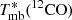 $ T_{\mathrm{mb}}^{*} (^{12}{\mathrm{CO}}) $