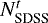 $N_{\textrm{SDSS}}^t$