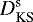 $D_{\textrm{KS}}^{\textrm{s}}$
