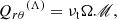 $$ \begin{aligned} {Q_{r\theta }}^{(\Lambda )}&= {\nu _{\rm t}} \Omega \fancyscript {M}, \end{aligned} $$