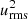 $ {u_{\mathrm{rms}}^{2}} $